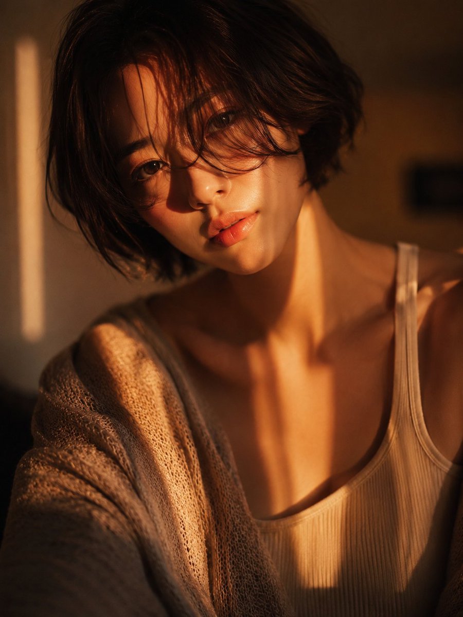 Cinematic Woman Portrait