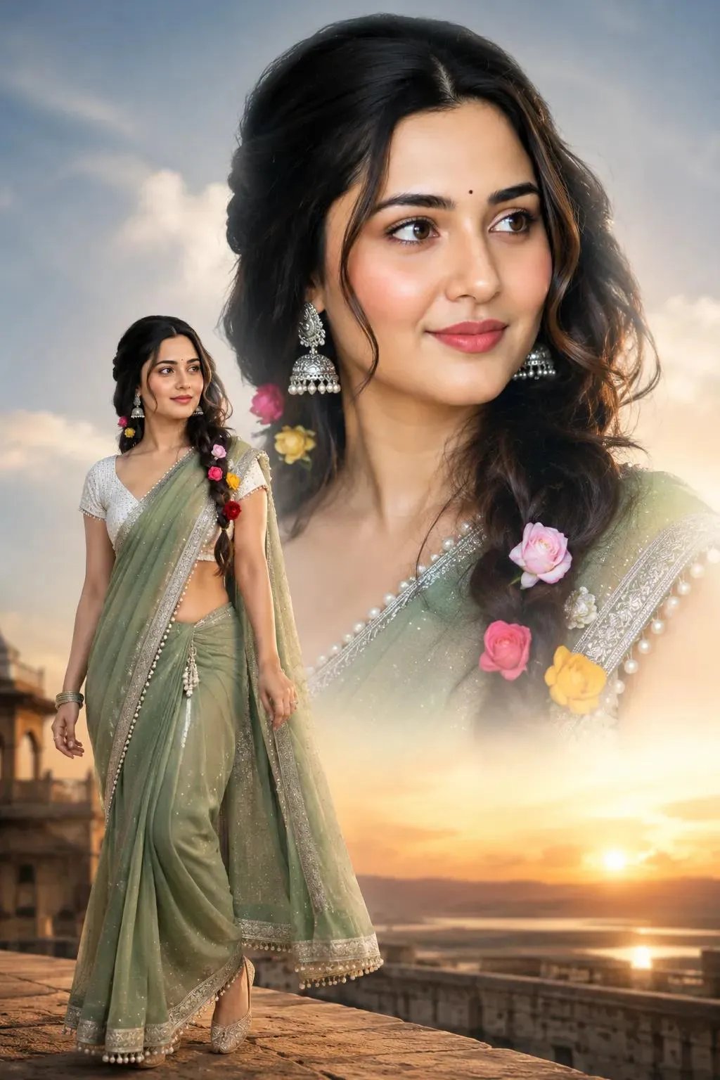 Bollywood Poster Woman