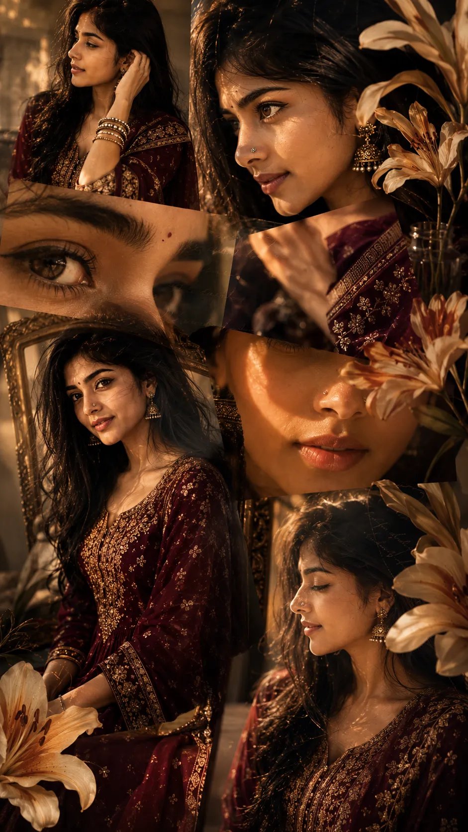 Indian Clothing Collage