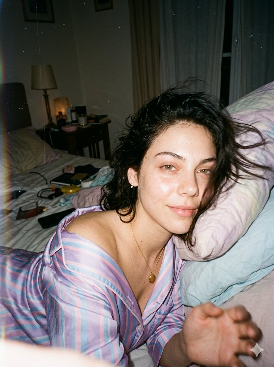 Create with Gemini Nano Banana 2 Prompt: A candid disposable-camera snapshot of the same subject in the attached image.