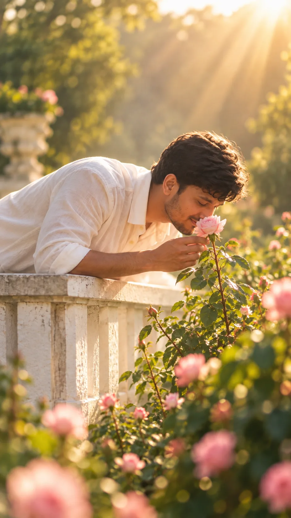 📸 Exact Image Generation Prompt Create an ultra-realistic cinematic romantic photograph based specifically on the uploaded reference
