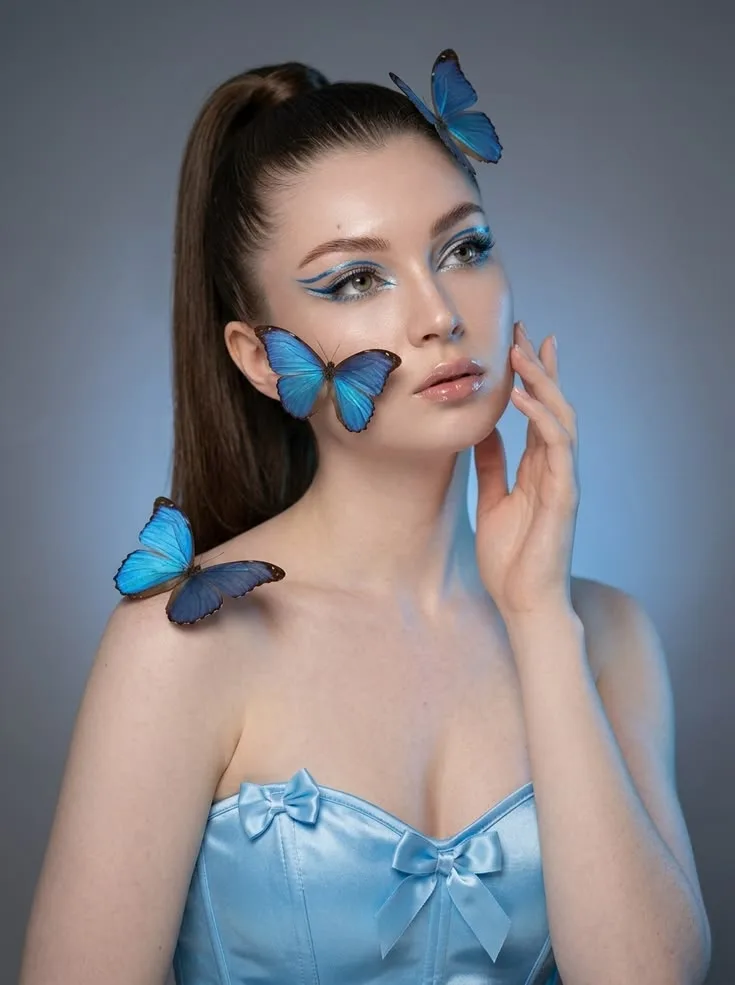 Create an ultra-realistic editorial beauty portrait using my uploaded photo as the ONLY identity reference for the woman.