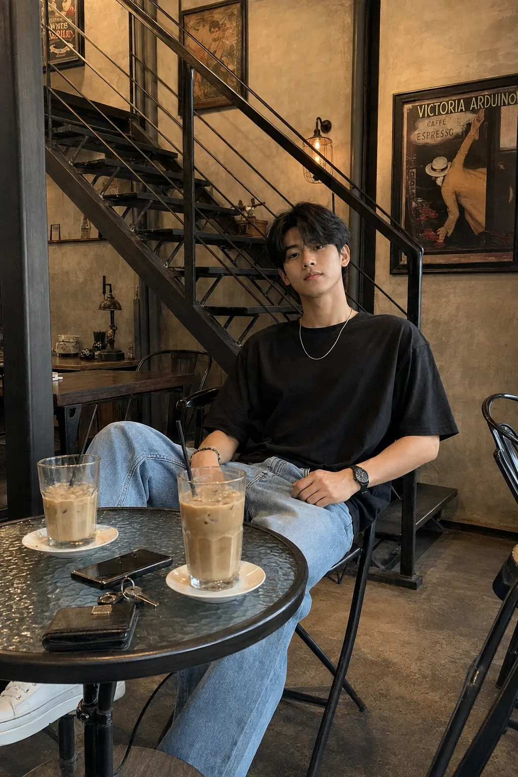 Modern Classic — Café Portrait.