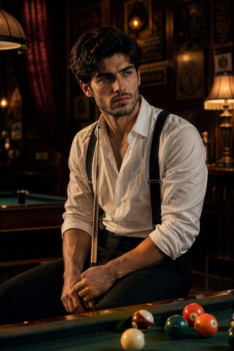 Cinematic Man Portrait