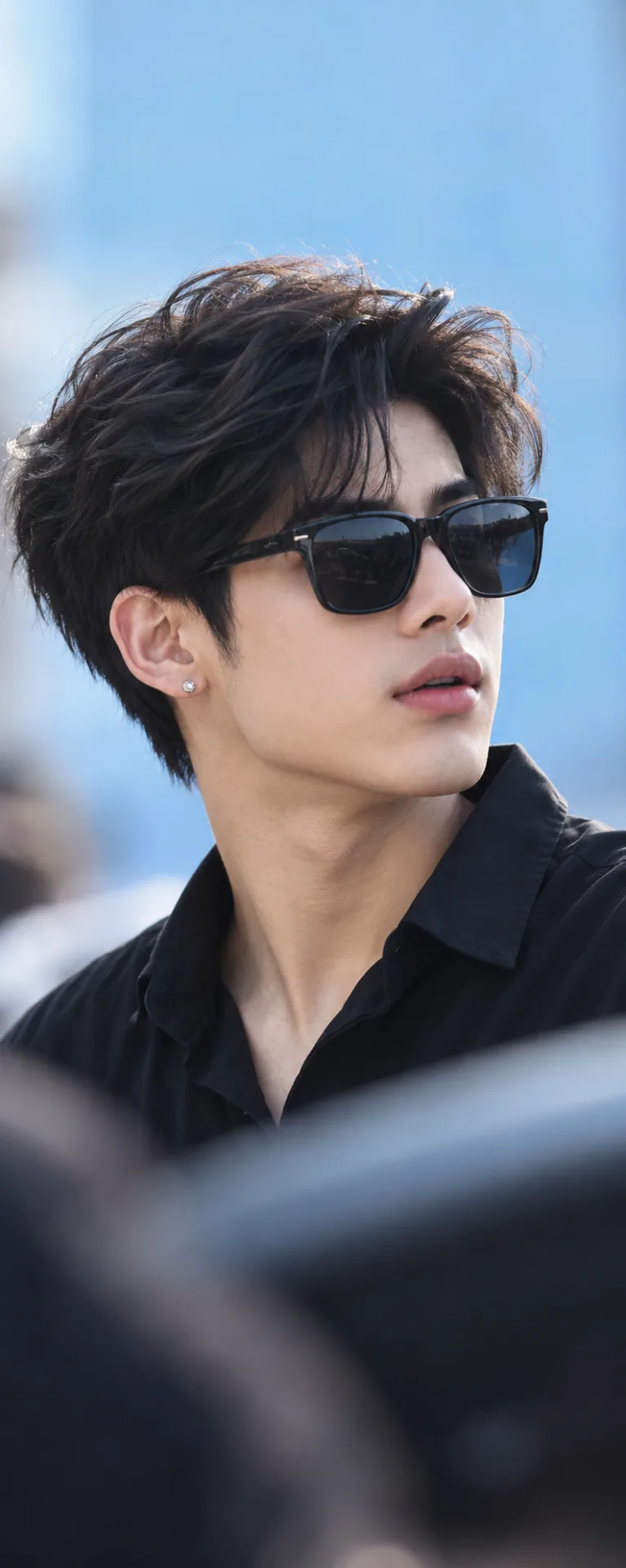 aspect ratio 9:16 , Keep the person exactly as shown in the reference image with 100% identical facial features, bone structure, 4K