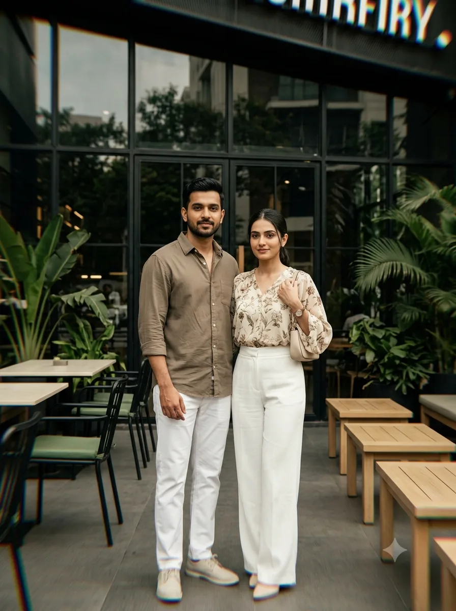 "Earthy tones, timeless moments.