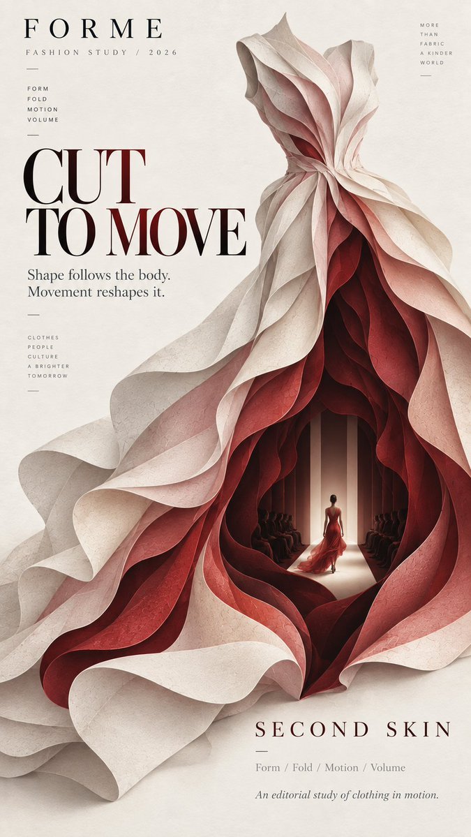Deep paper-cut posters