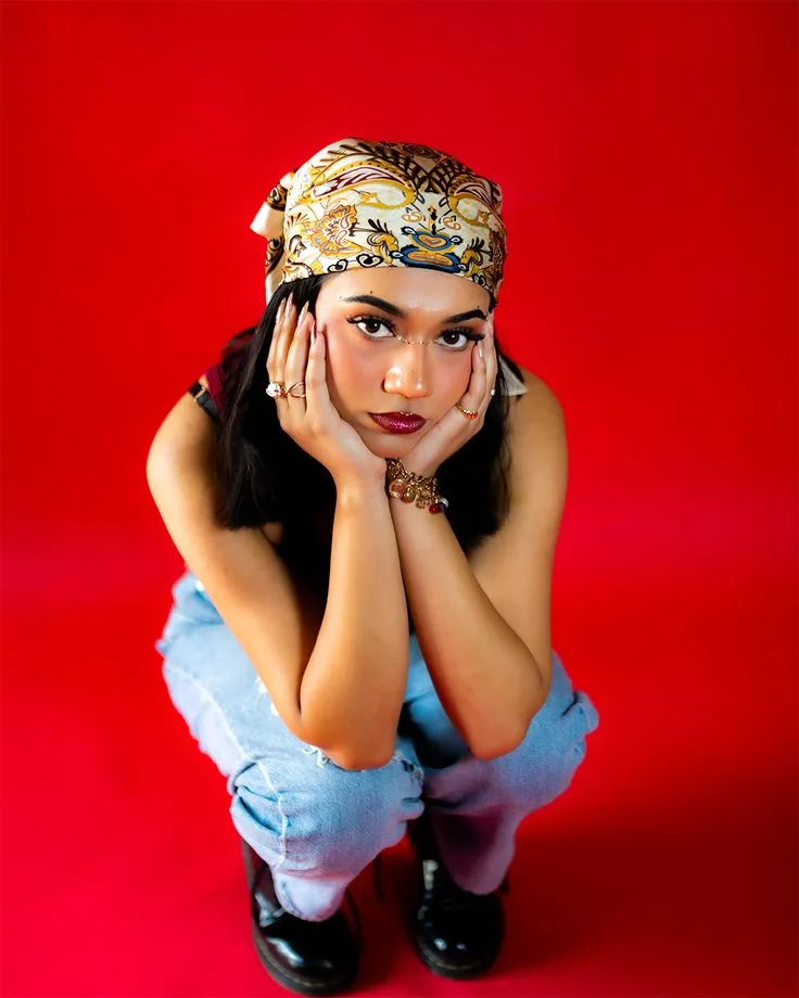 Create an ultra-realistic fashion portrait of ME using my uploaded photo as the ONLY identity reference.