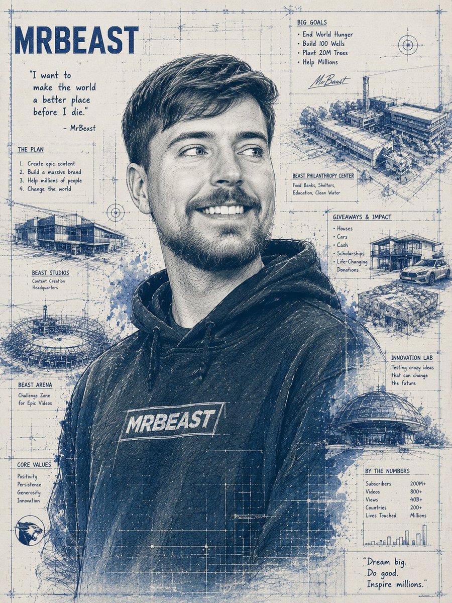 Created with GPT Image 2.0 on ChatGPT Prompt: Ultra-detailed architectural blueprint portrait of a legendary football icon, rendered in a