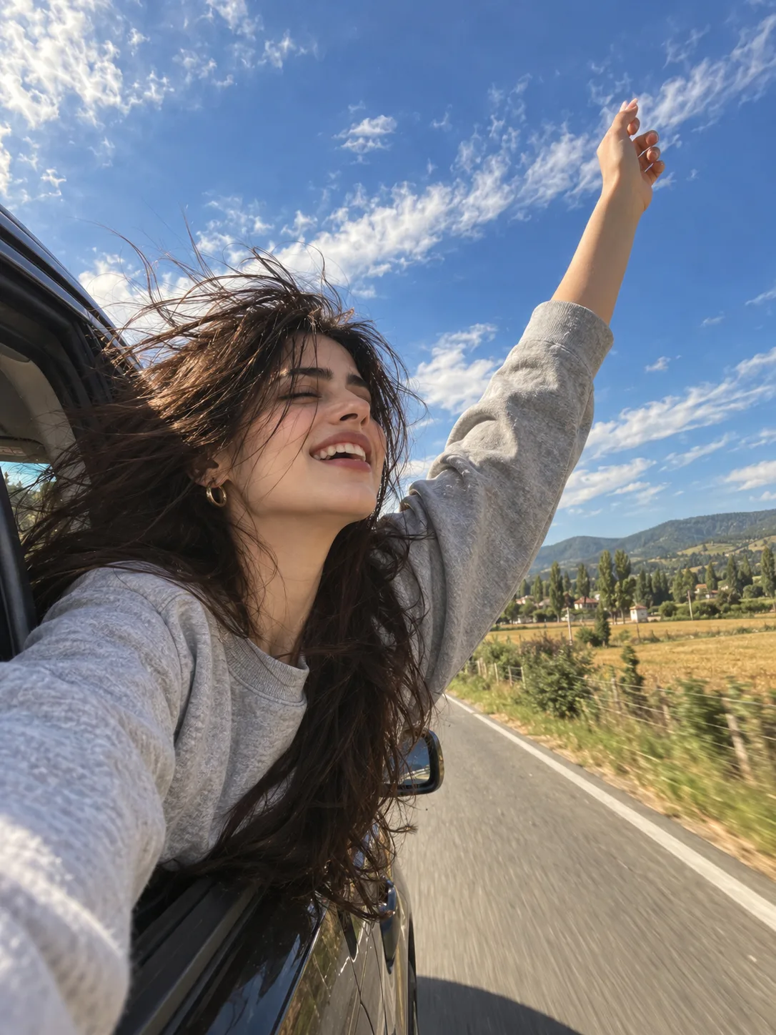 When the playlist hits so hard, you forget you’re not in a music video.