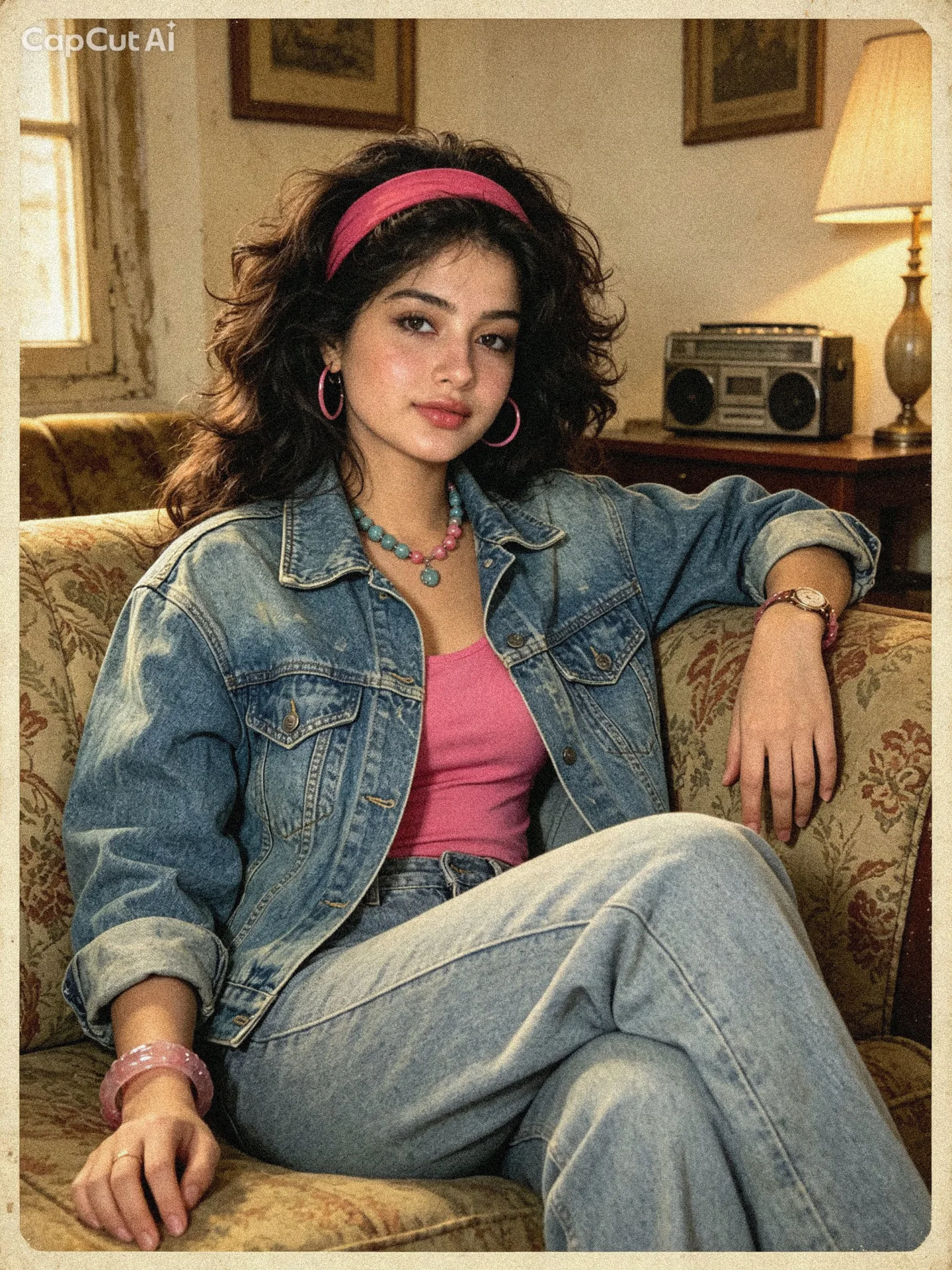 Create an authentic mid-1970s Indian vintage photograph using the uploaded face photo as the EXACT identity reference.