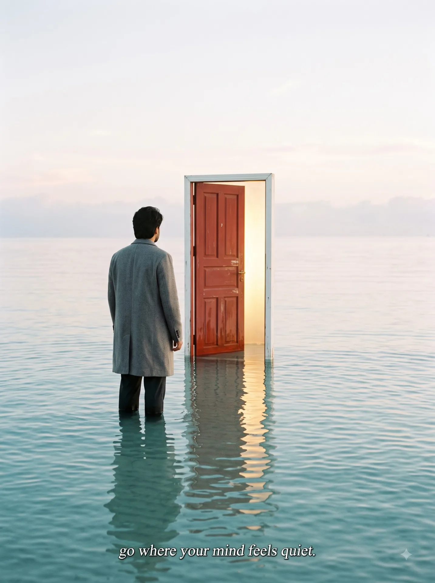 Surreal minimal photograph.