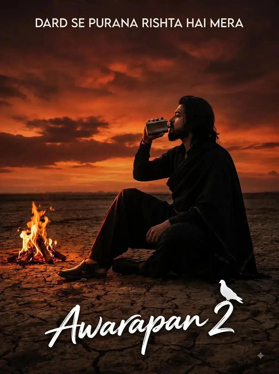 A dark, gritty cinematic movie poster.