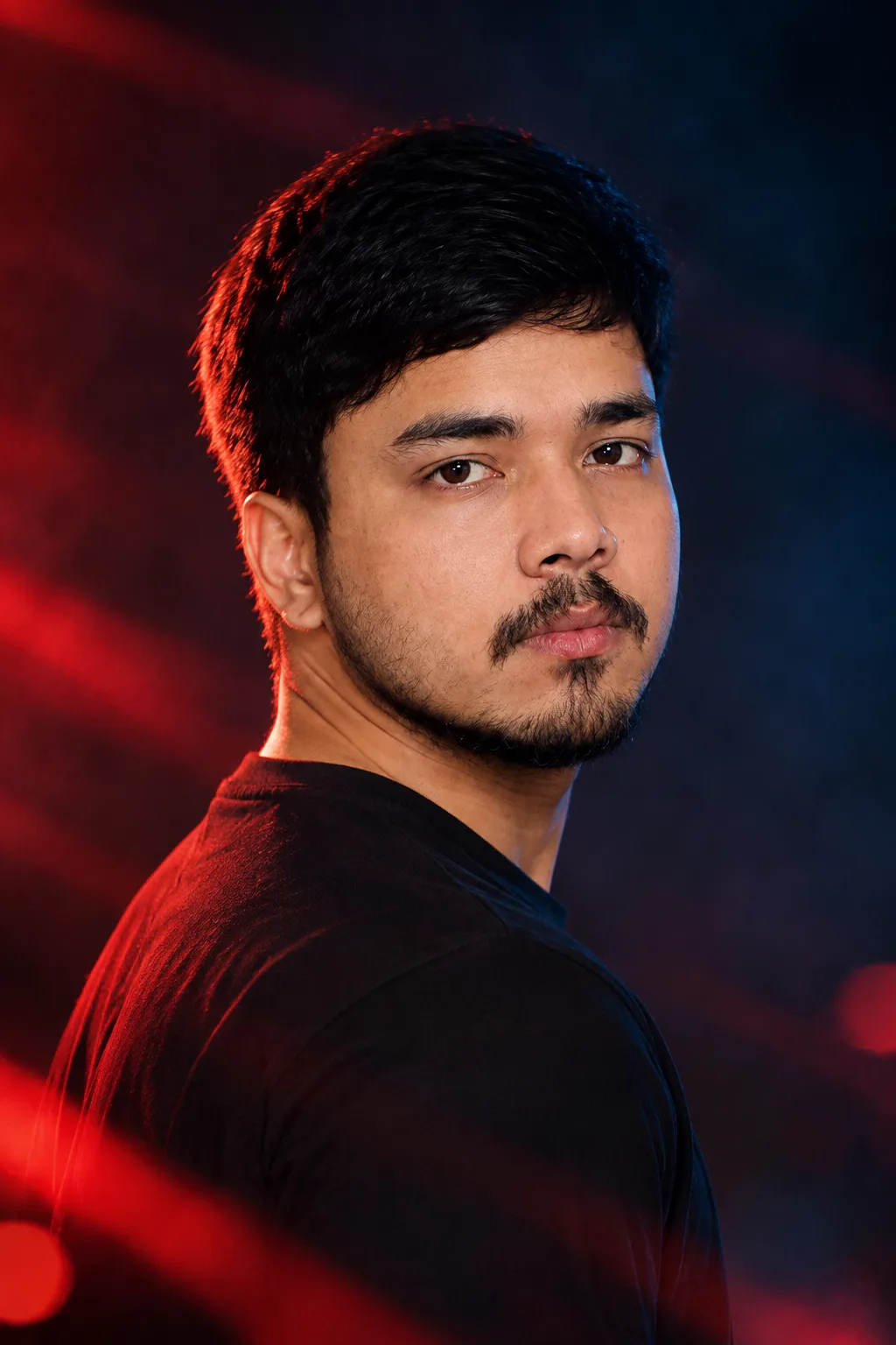 Ultra-realistic cinematic portrait using the uploaded reference image as the only identity reference.