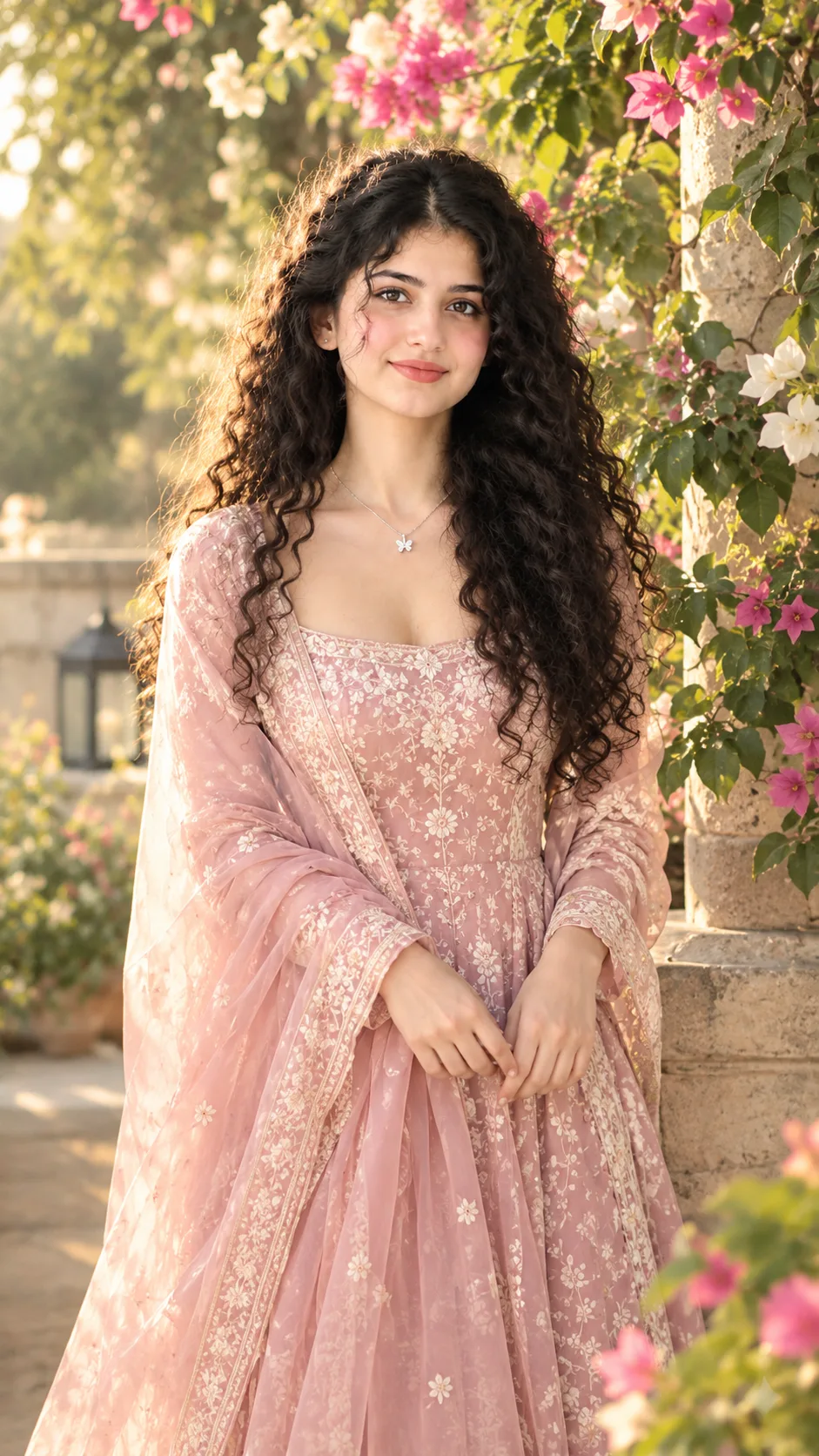 Blush Garden Reverie