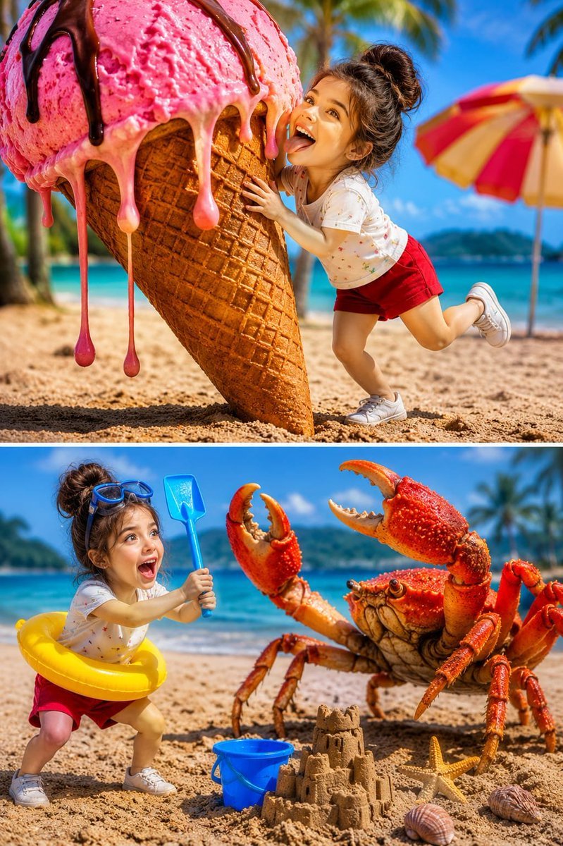 Whimsical Tropical Beach Adventures