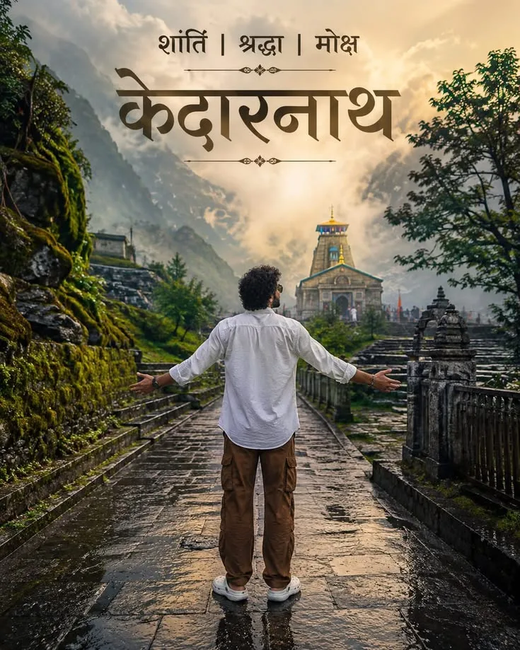 Create an ultra-realistic cinematic spiritual travel photograph matching the reference image as closely as possible in composition, pose,