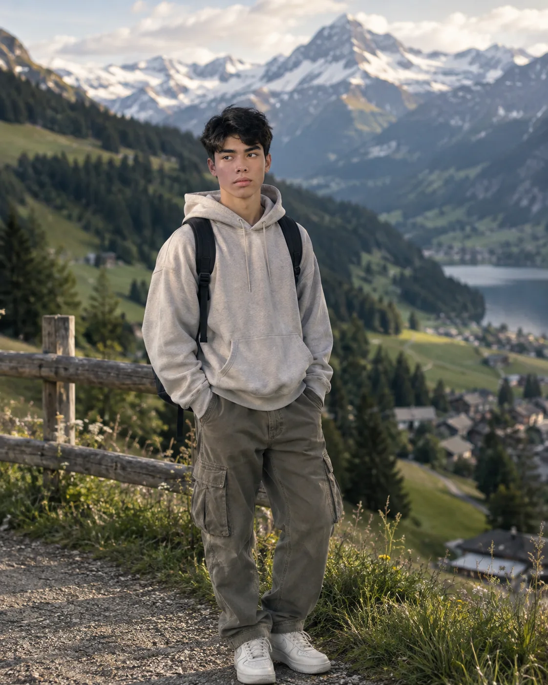 Create an ultra-realistic, cinematic 8K portrait photograph in a 4:5 vertical aspect ratio using the uploaded person as the exact identity
