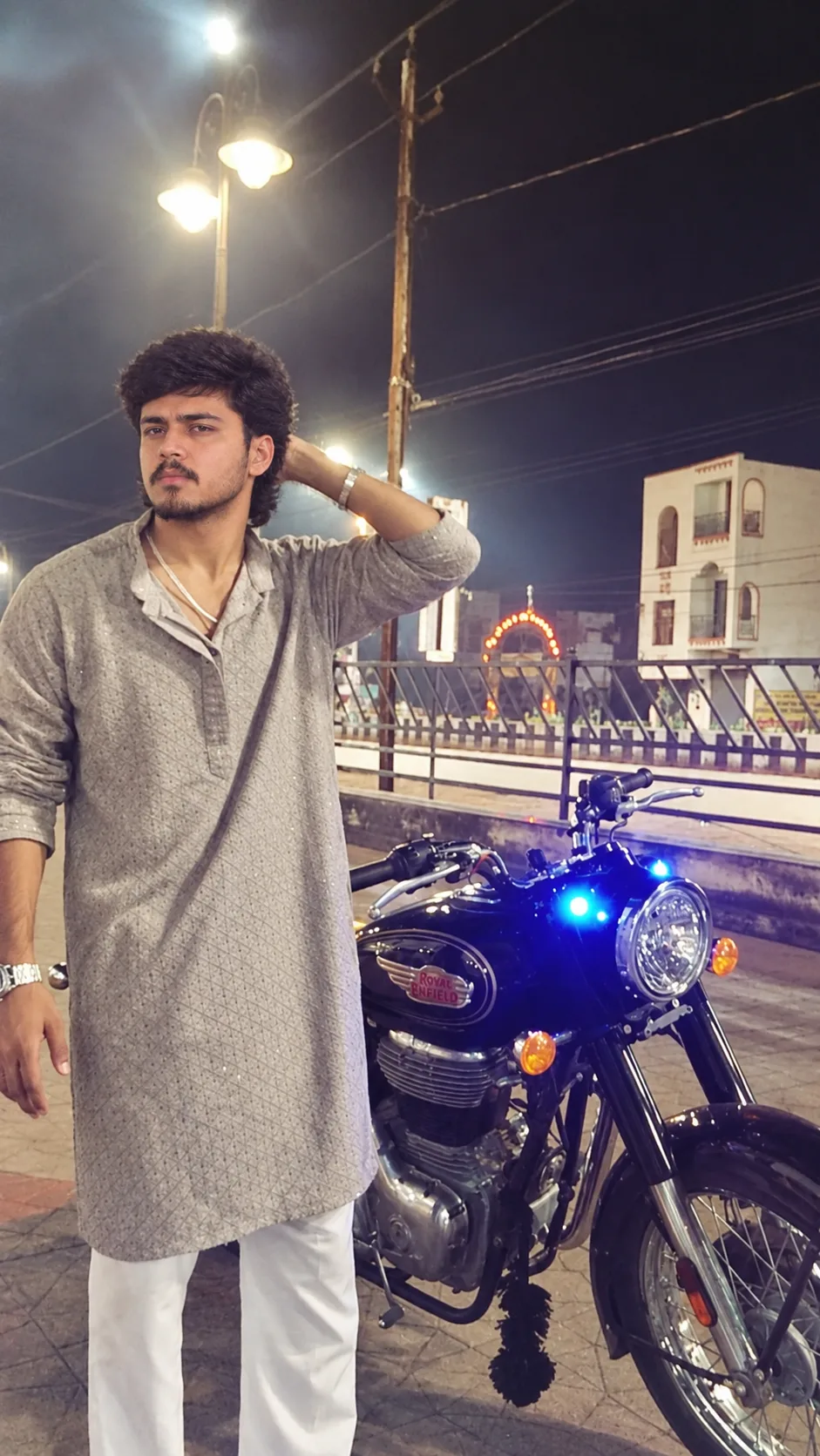 Night Ride Vibes 🏍️✨