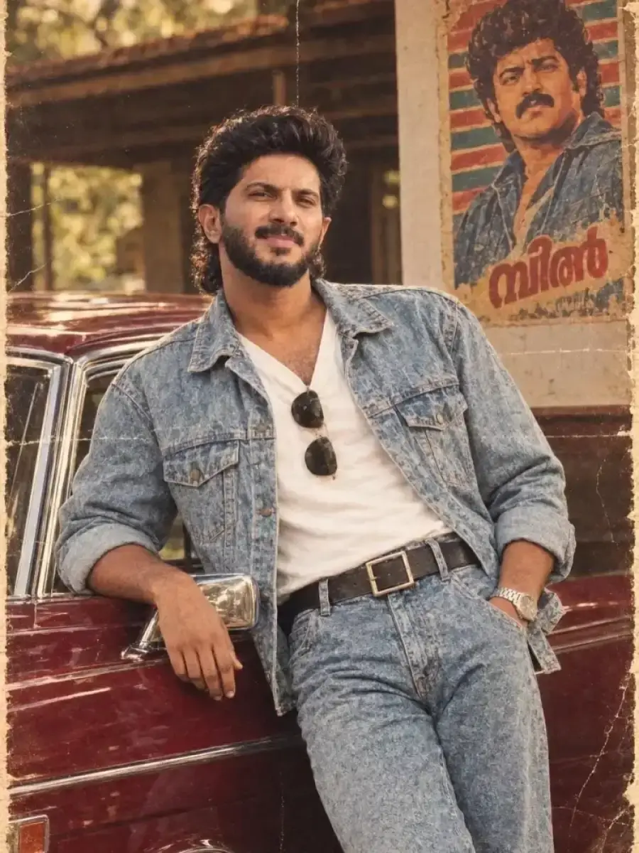 A vintage 1980s retro-style full-length portrait of a man using i uploaded photo men Keep the men’s face and features exactly the same.Keep