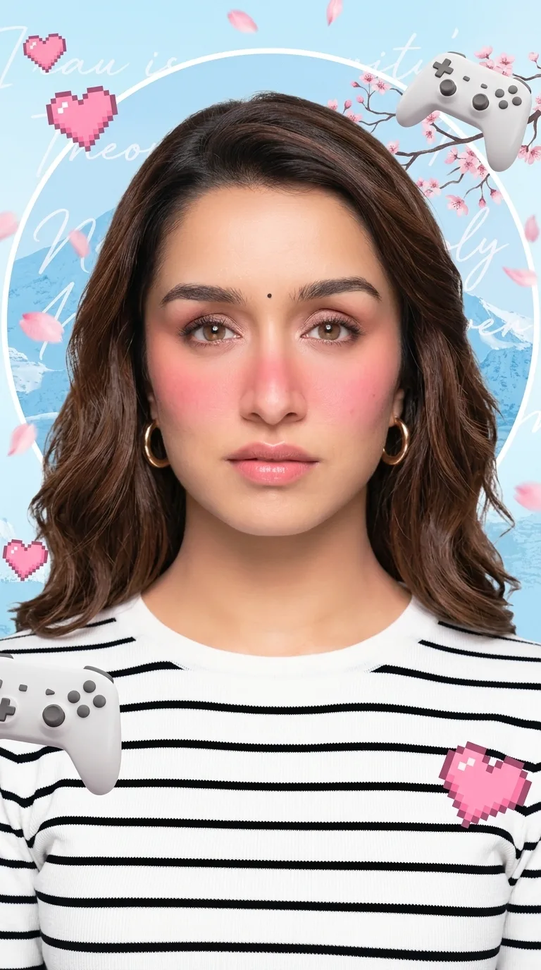 aspect ratio 9:16 , Keep the person exactly as shown in the reference image with 100% identical facial features, bone structure, 4K
