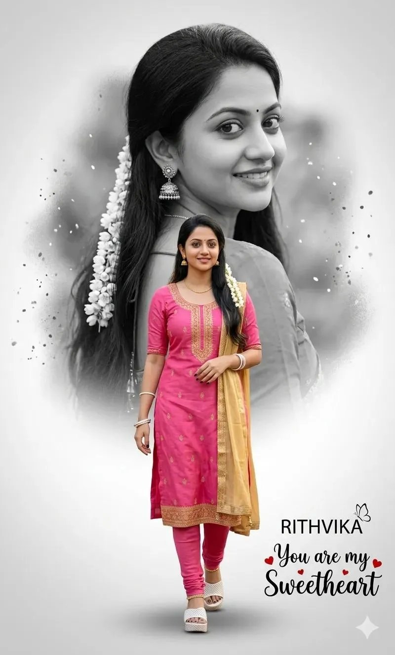 □ A Image ultra-detailed romantic cinematic poster design, 3:5 vertical ratio.
