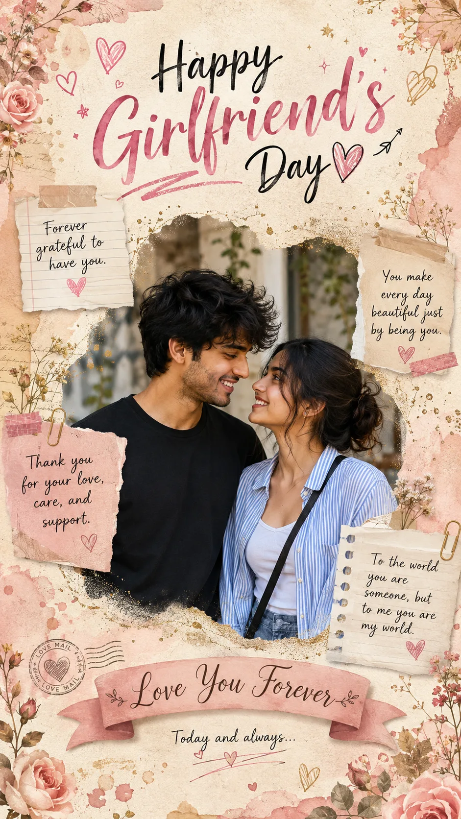 Happy Girlfriend's Day poster
