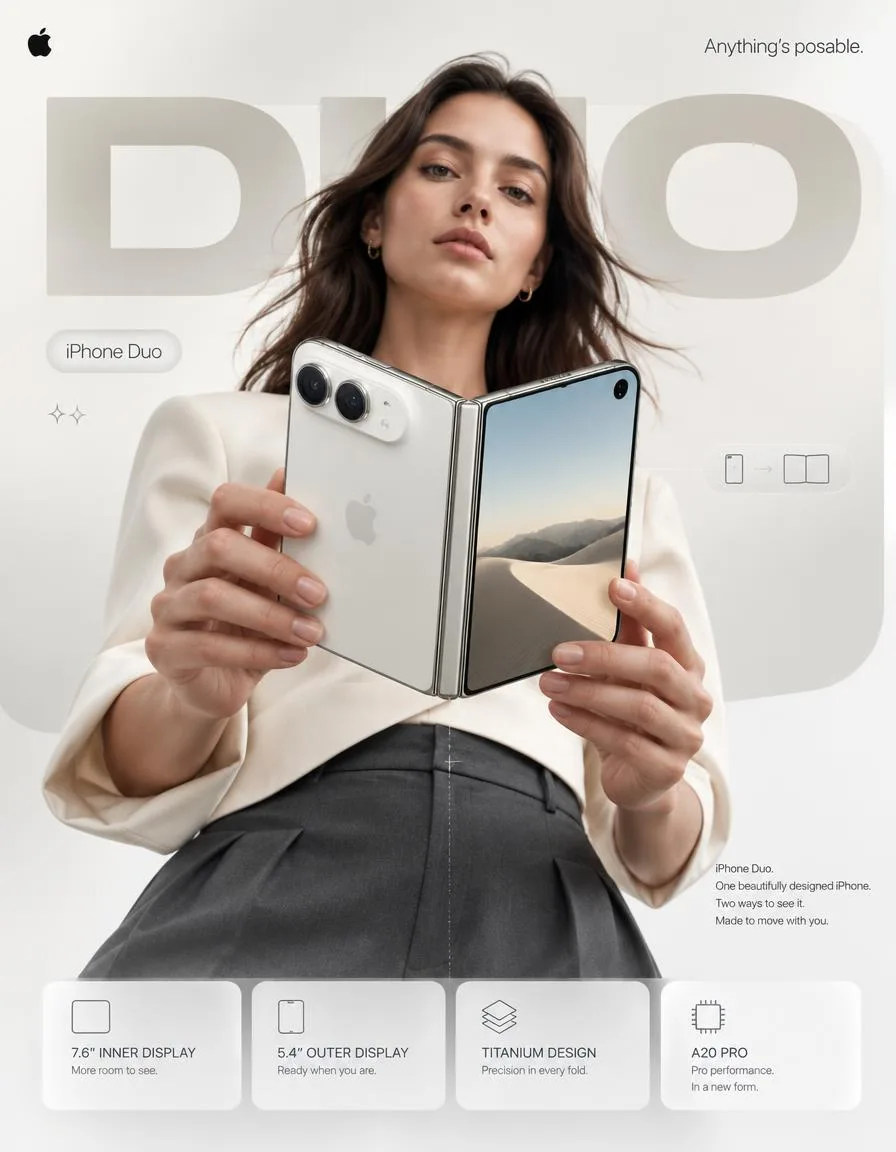 4:5 vertical premium smartphone campaign poster, ultra-high resolution (8K), global OOH + digital + social ready Style: Apple-level art