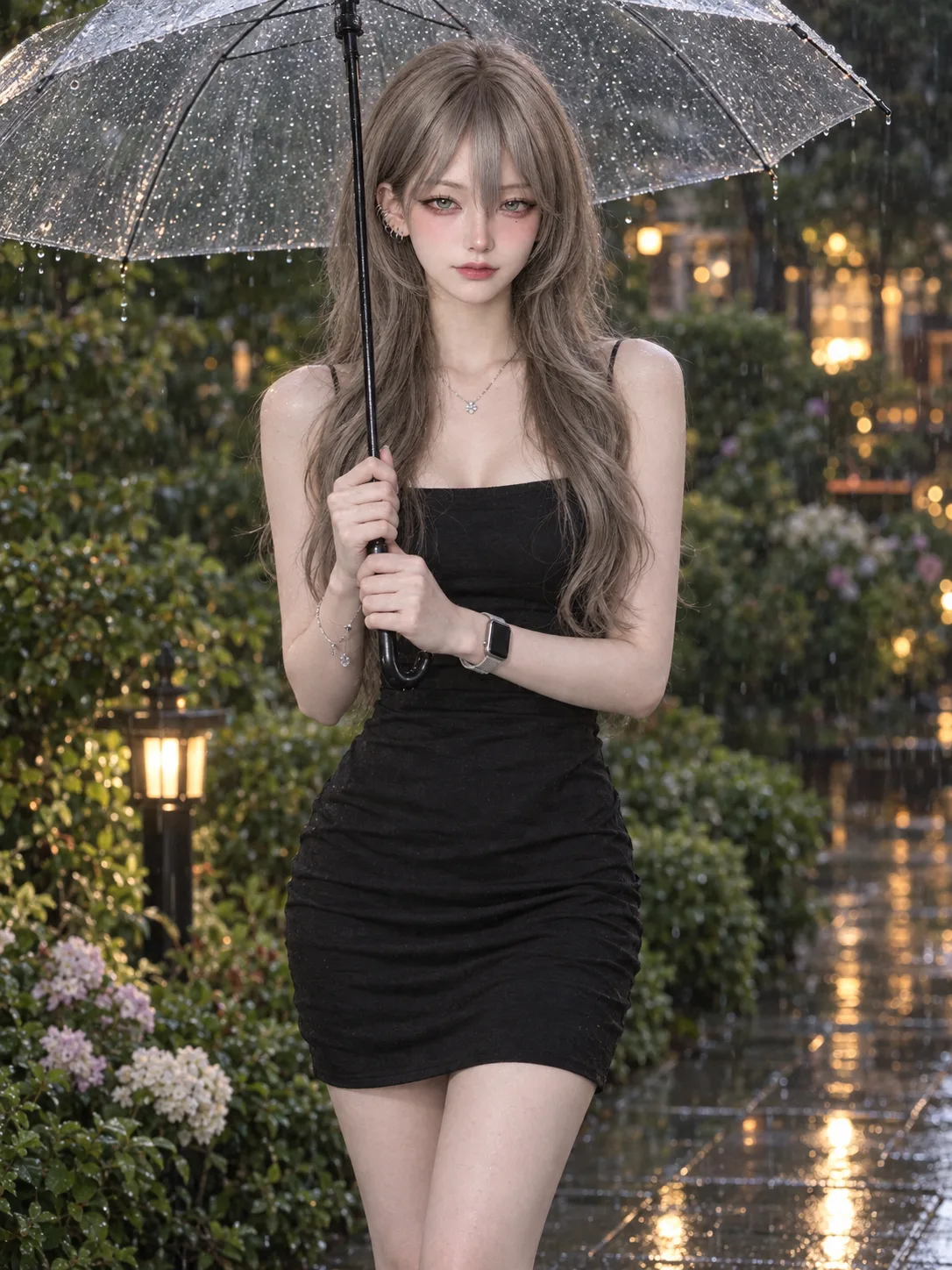 📸 Prompt Ultra-realistic photorealistic full-body portrait of the same young woman from the uploaded reference image.