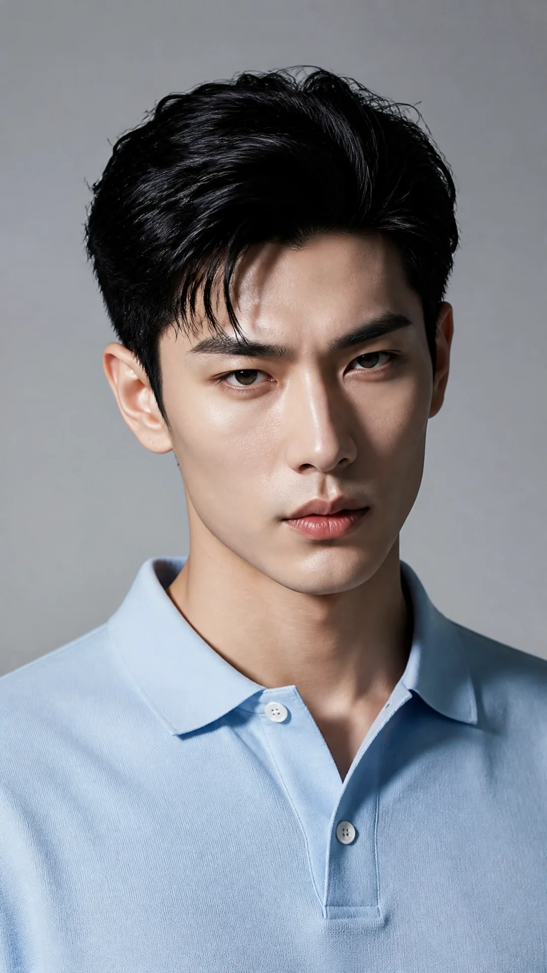 aspect ratio 9:16 , Keep the person exactly as shown in the reference image with 100% identical facial features, bone structure, 4K