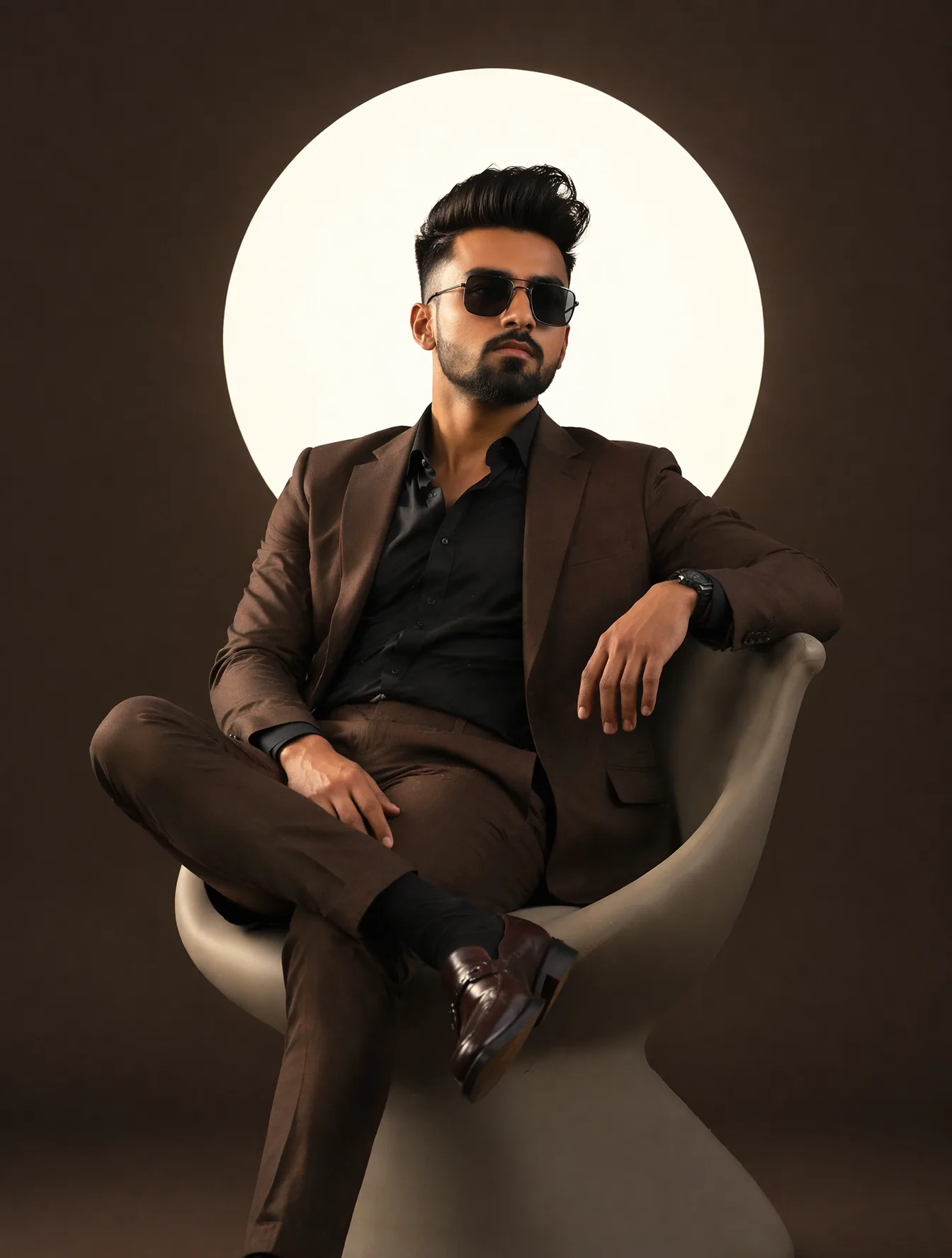 Use The Uploaded Reference Photo As The Model For The Face, Hairstyle, And Beard, Keeping Them Exactly As In The Reference.