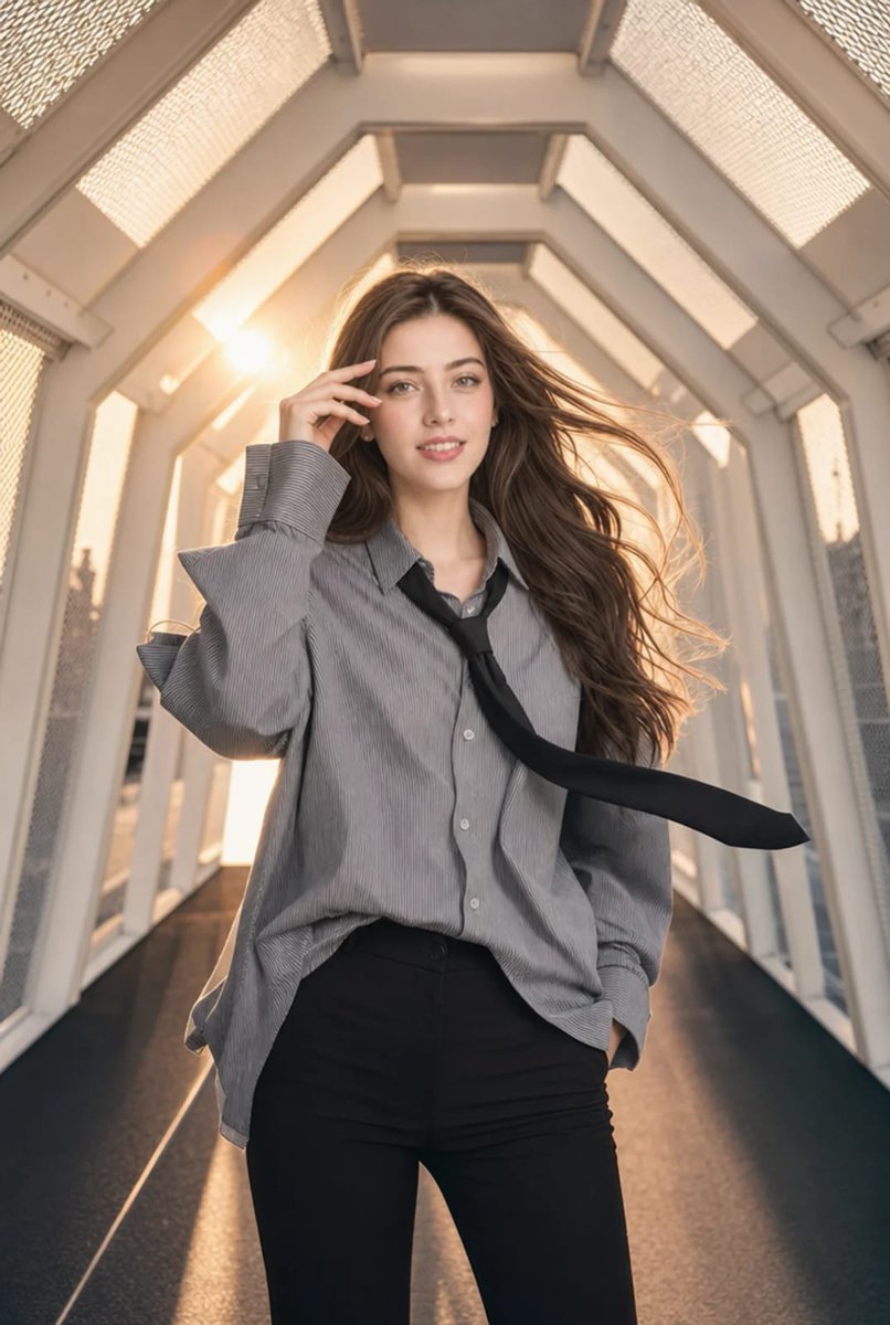 Cinematic Fashion Portrait