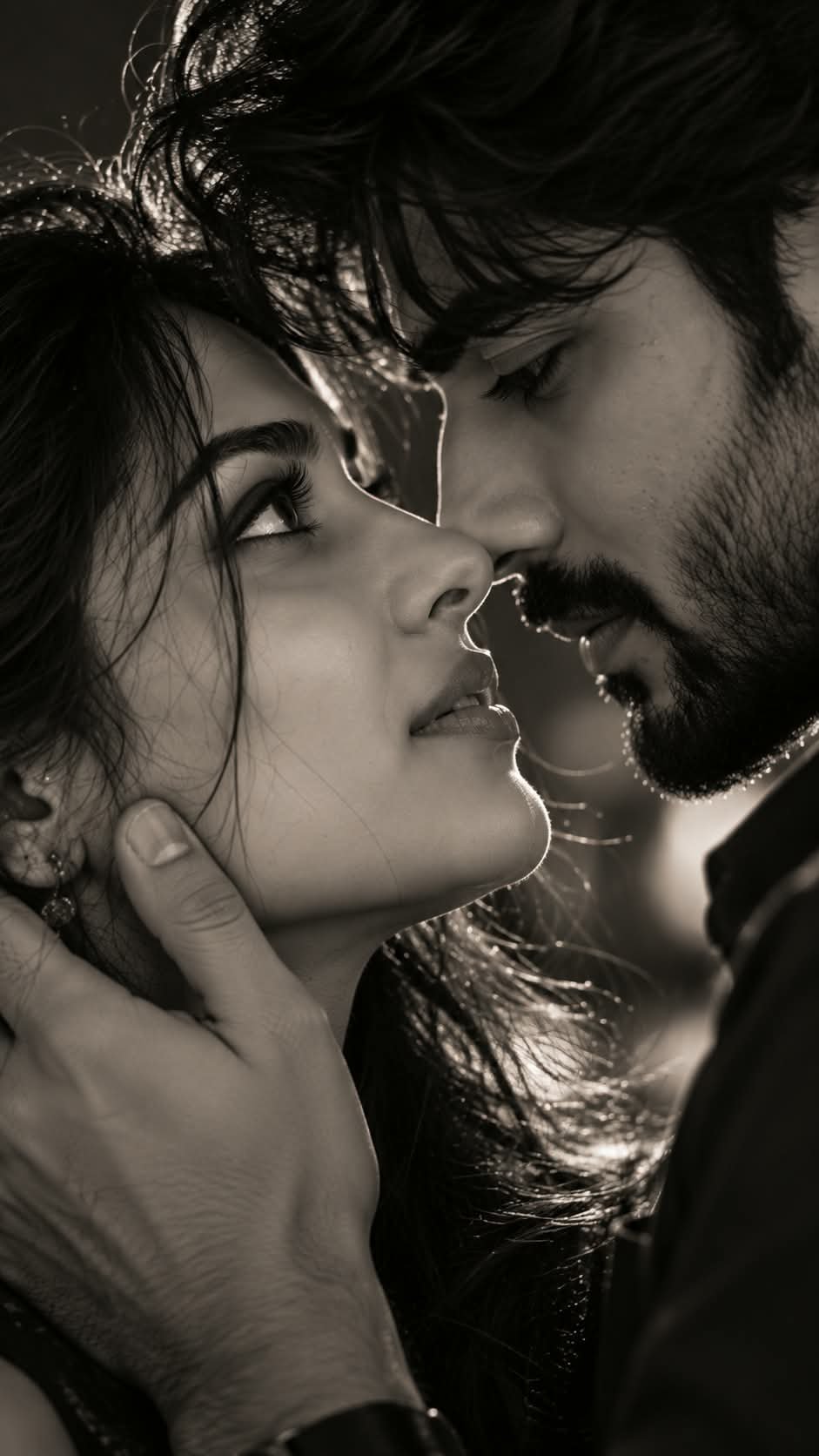Cinematic Black & White Portrait