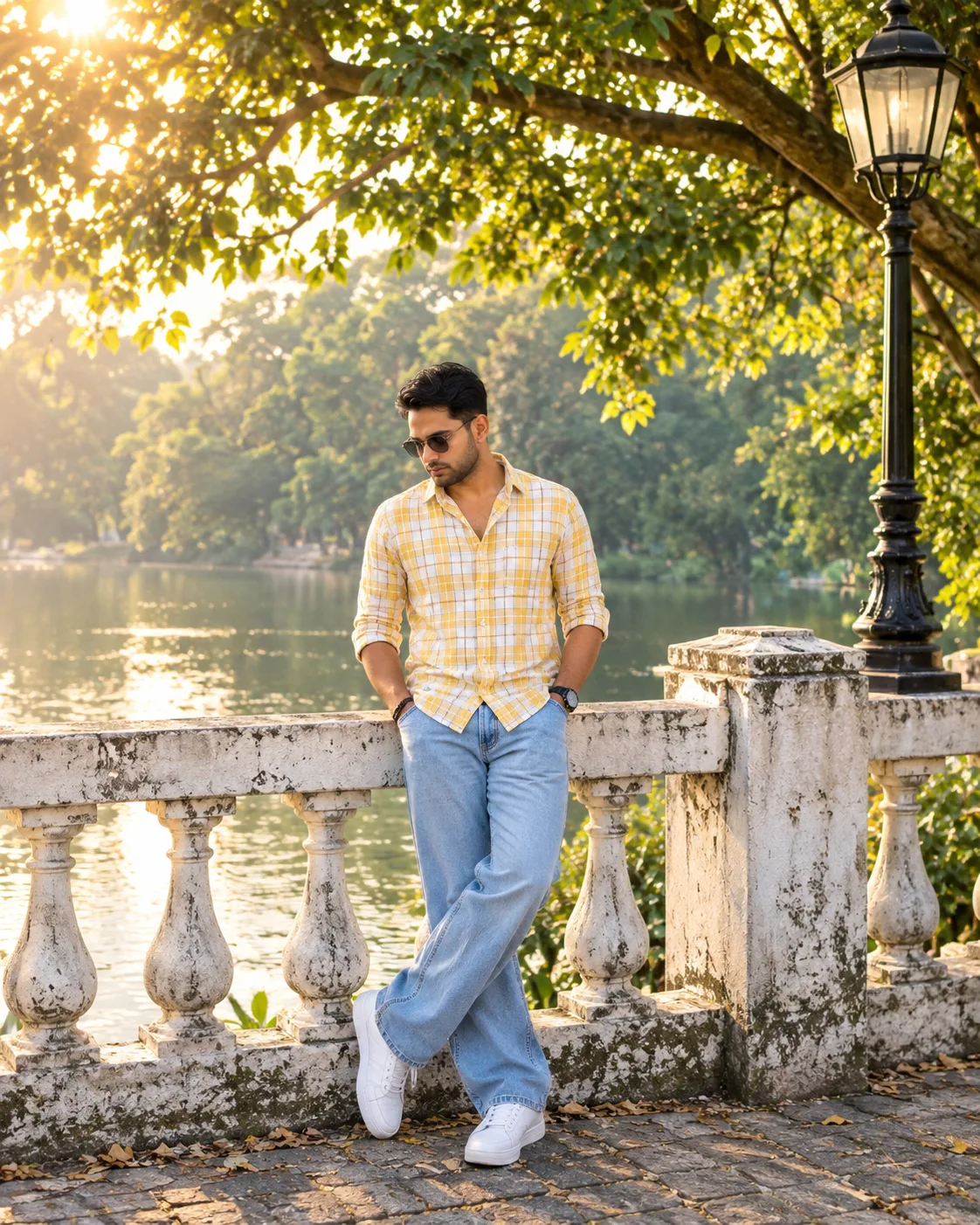 Create an ultra-realistic, high-resolution vertical lifestyle fashion photograph based specifically on the uploaded reference image.