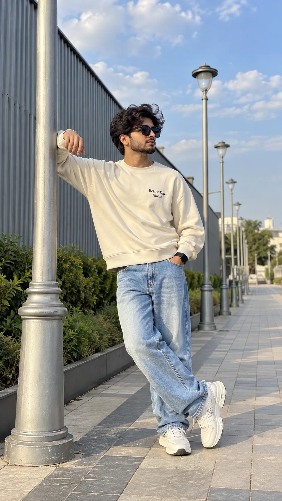 Create a highly photorealistic outdoor portrait using the reference image as the primary visual reference.