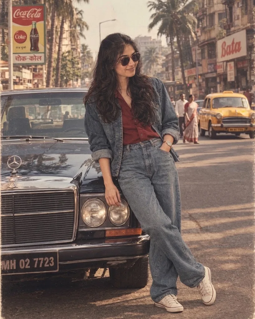 OPen the Gogle gemini uploade your image > A sun-drenched, high-definition photograph from the 1970s or 80s, captured with a vintage