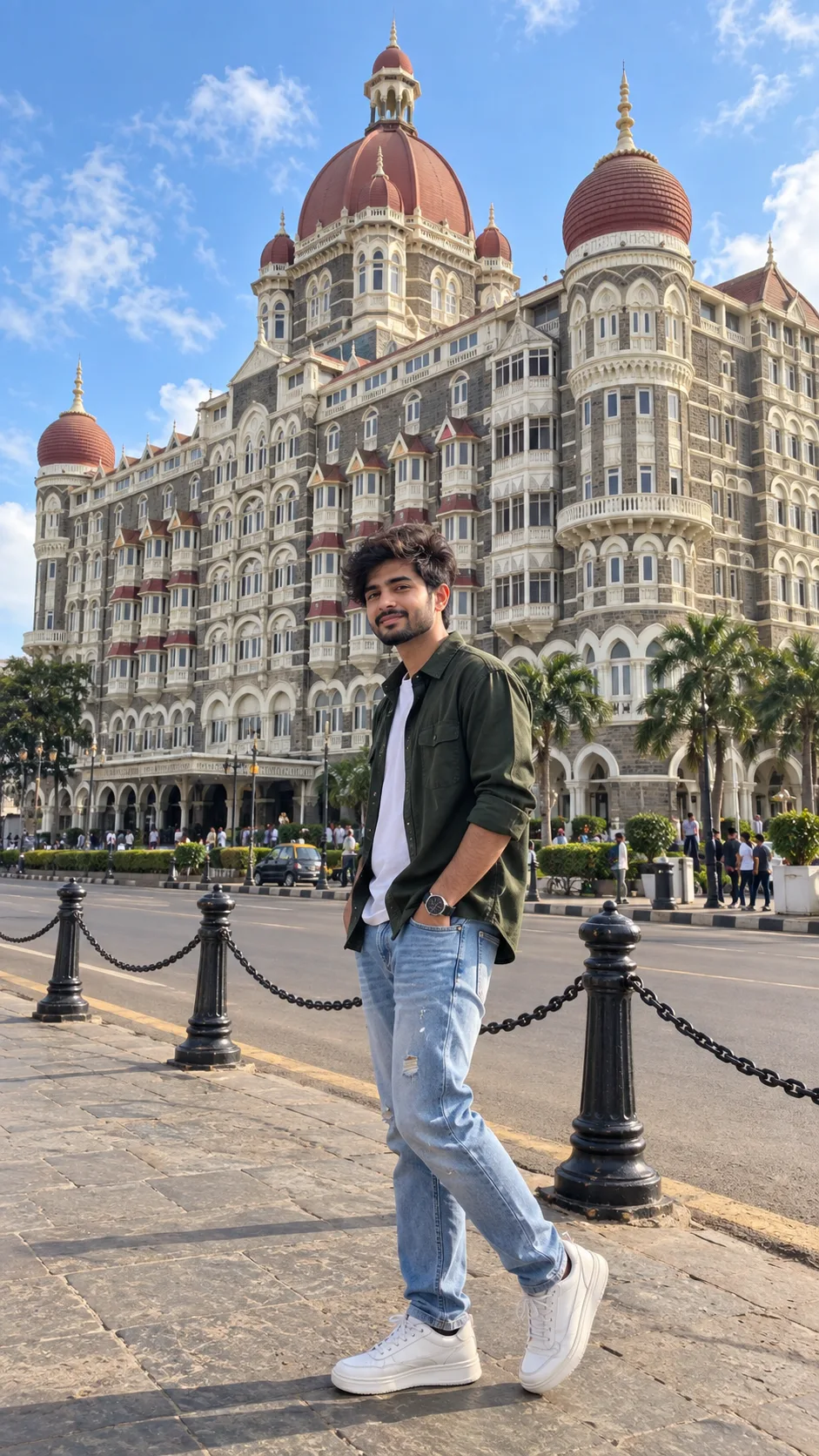 📸 Exact Image Generation Prompt Create an ultra-realistic cinematic travel photograph based specifically on the uploaded reference image.