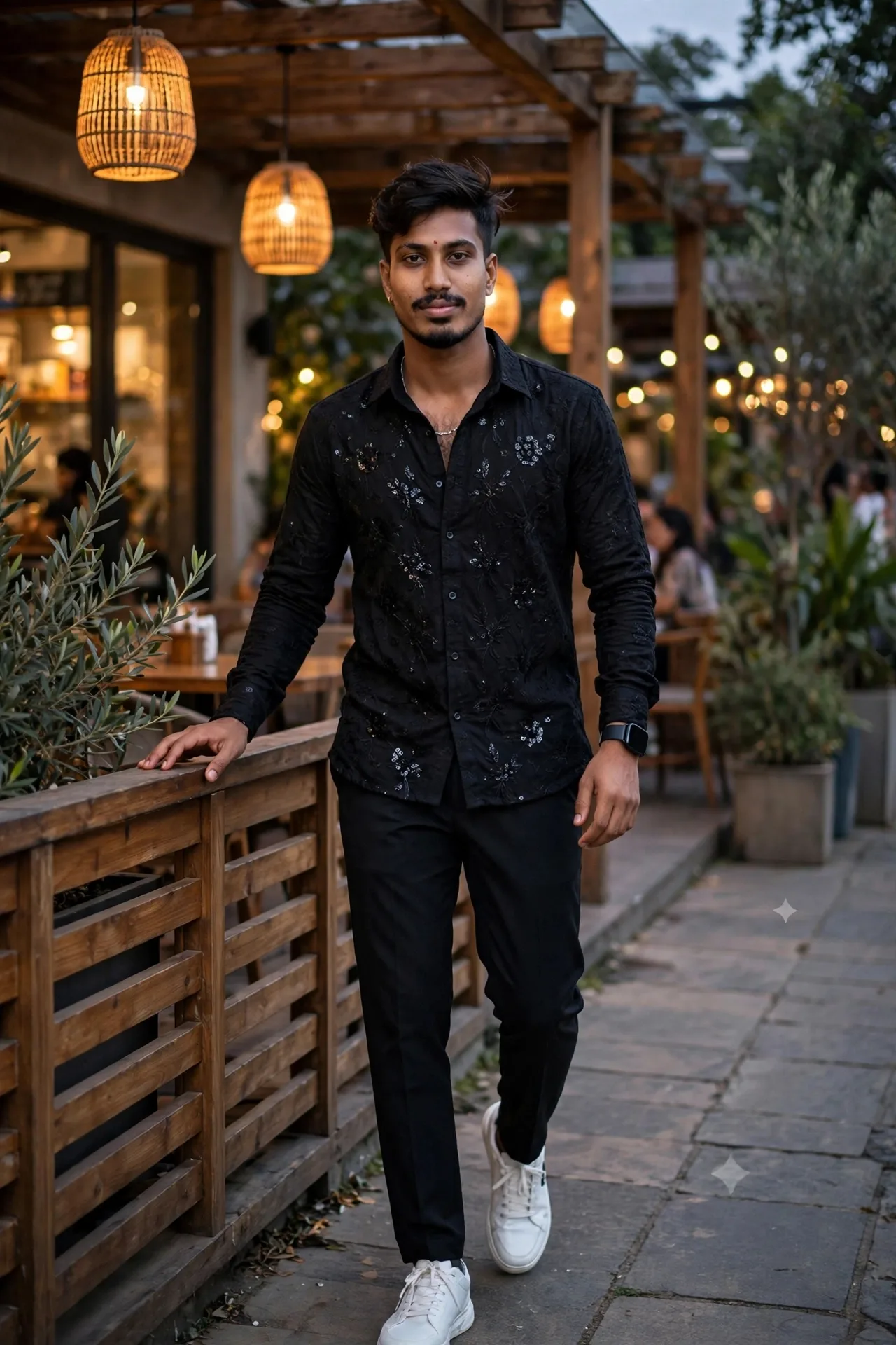 Create an ultra-realistic HD full-body fashion editorial photograph of the same 14-year-old boy from the uploaded reference image,