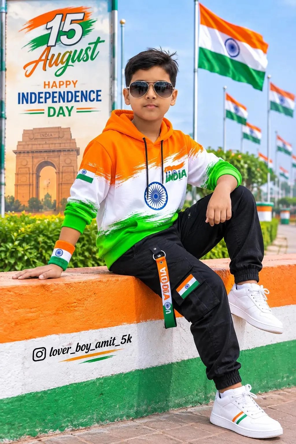 Indian Independence Day Portrait
