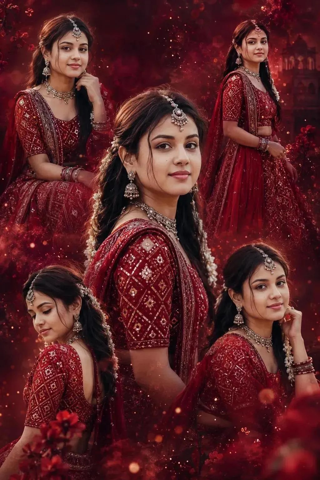 Cinematic Portrait of Radha Devotee