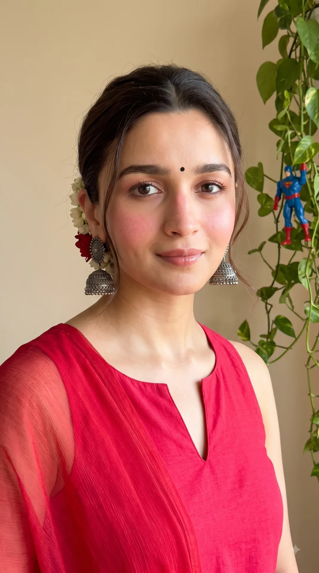 aspect ratio 9:16 , Keep the person exactly as shown in the reference image with 100% identical facial features, bone structure, 4K