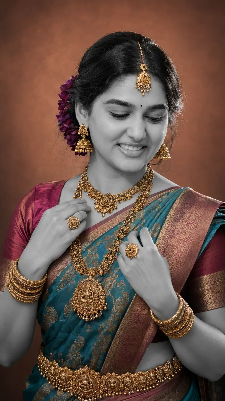 { "title": "Classical_South_Indian_Bharatanatyam_Portrait_Select_Color_Generator", "version": "1.0", "category": "South Indian Traditional