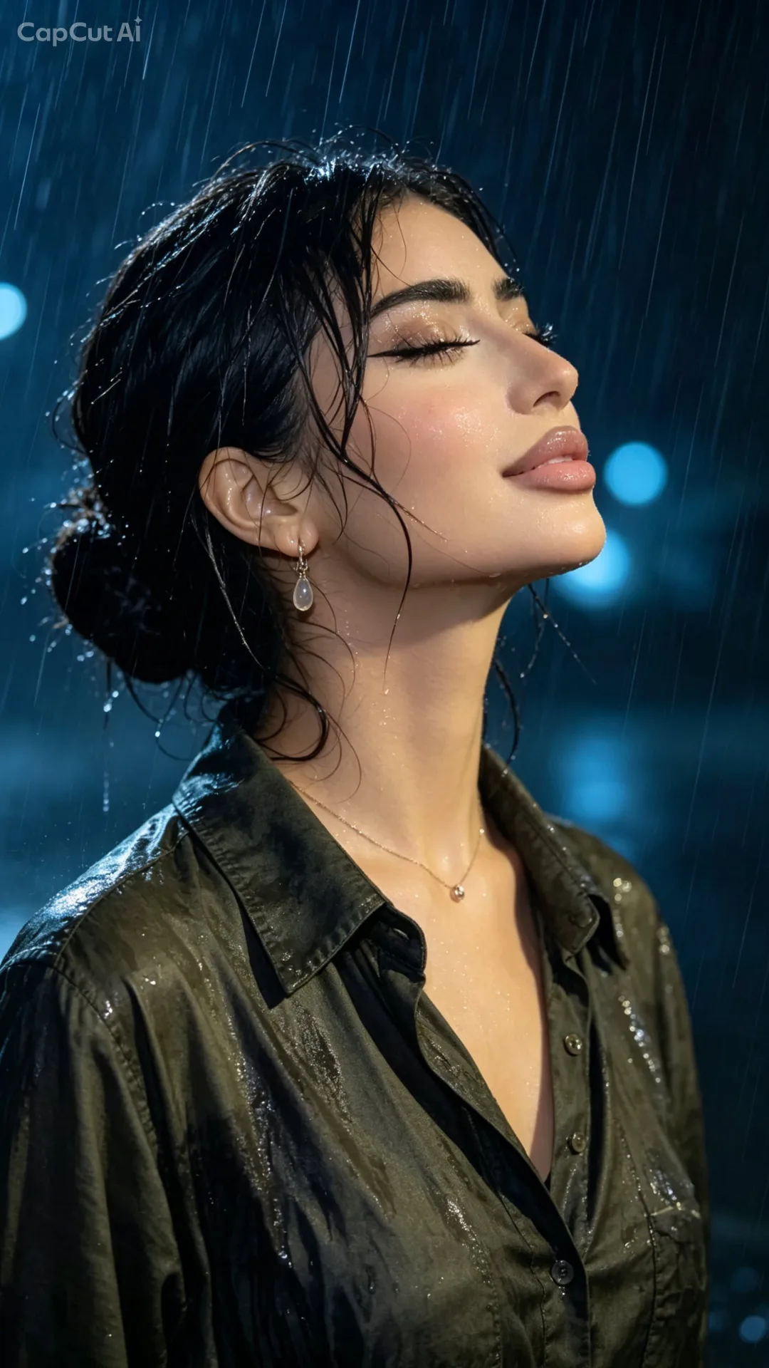 Create an ultra-realistic cinematic portrait using the uploaded person's face as the identity source.