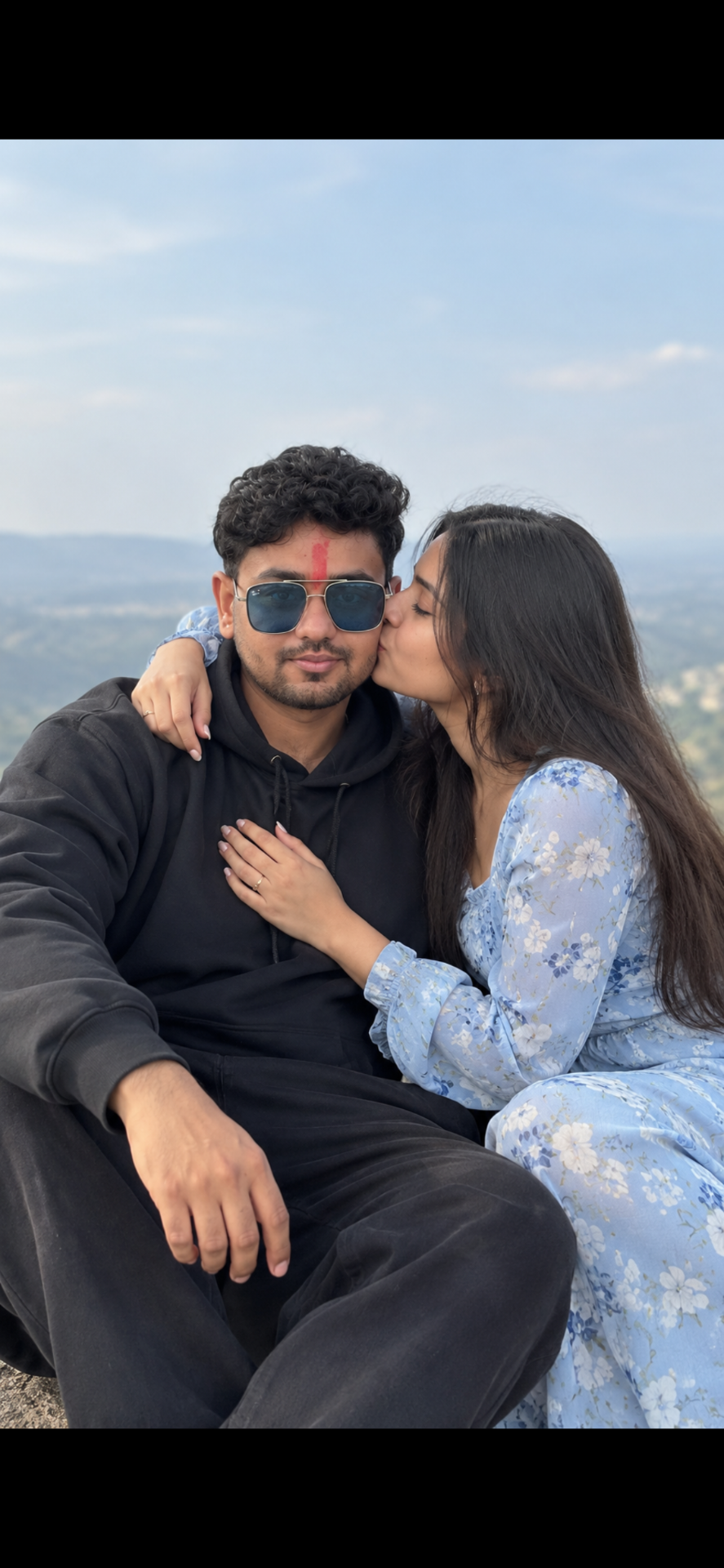 Cute kiss Copy-Paste Prompt — Couple Portrait / Same Face Create an ultra-photorealistic, high-end cinematic vertical 9:16 couple portrait,