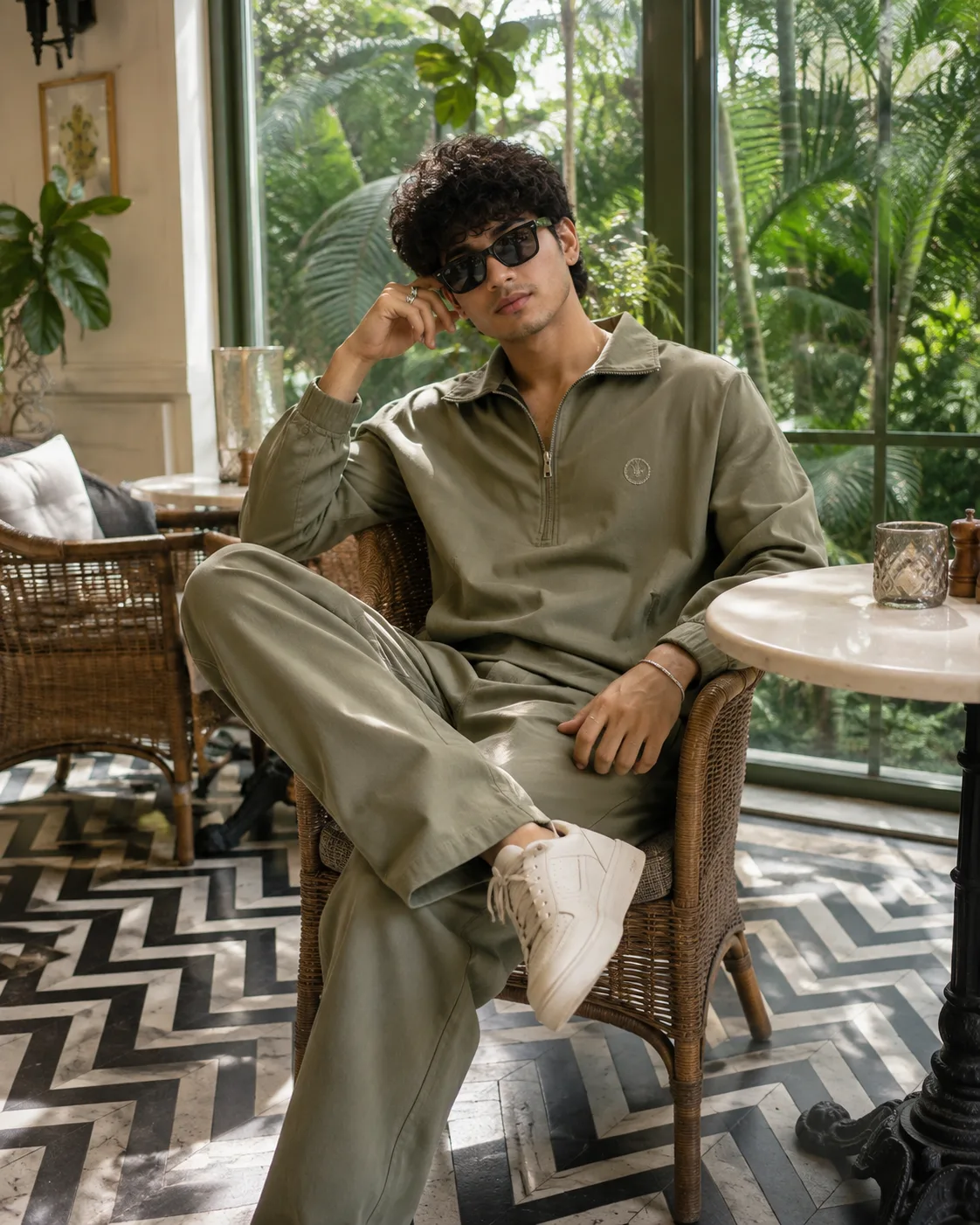 Create a premium ultra-realistic cinematic fashion portrait of a young adult South Asian male, closely inspired by the uploaded reference