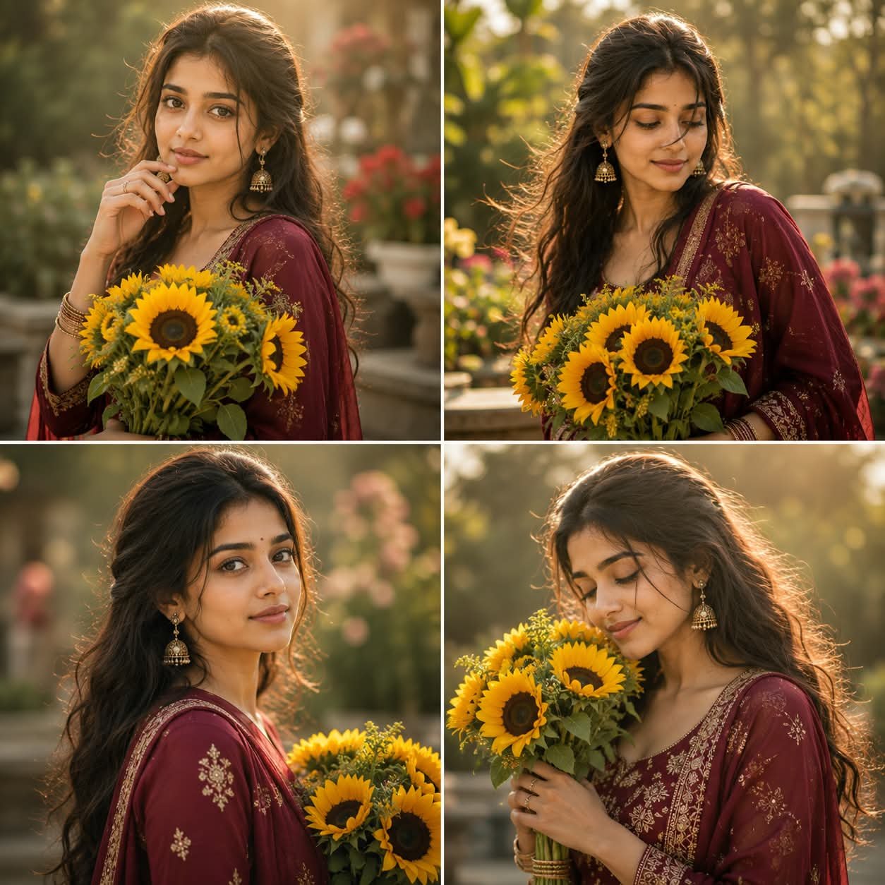 South Asian woman portrait