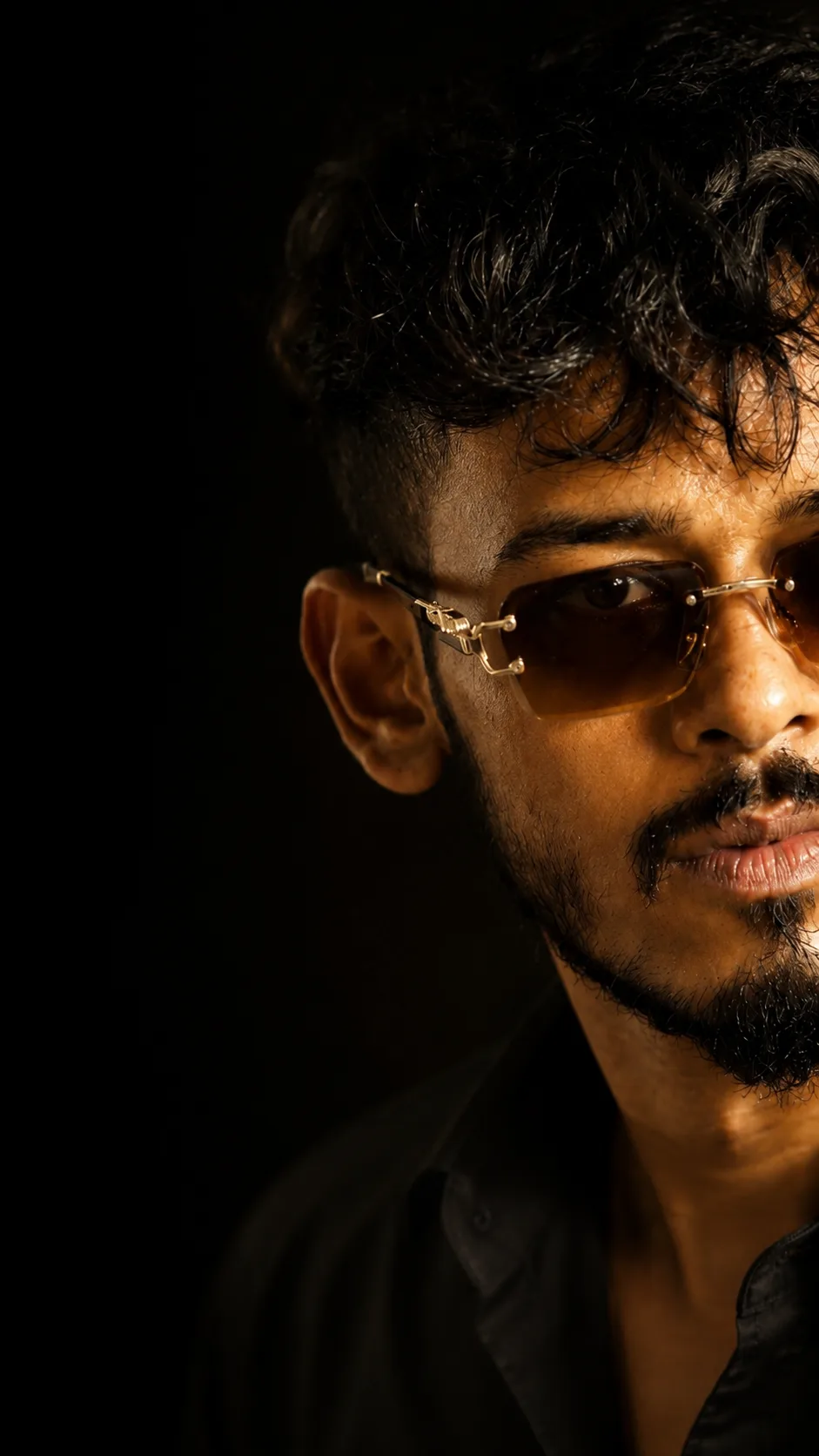 Create an ultra-photorealistic cinematic close-up portrait based on the reference image.
